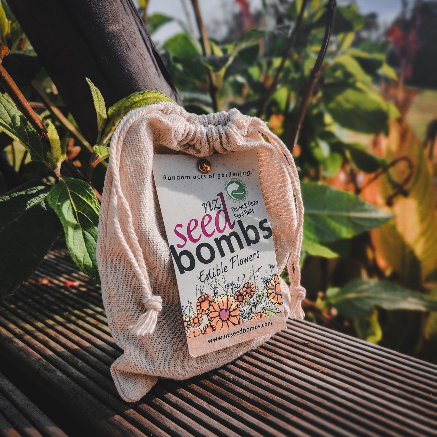 NZ Seed Bomb - Edible Flowers - - TORA Gardens