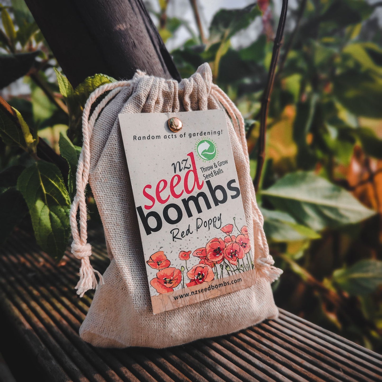 NZ Seed Bomb - Red Poppy - - TORA Gardens