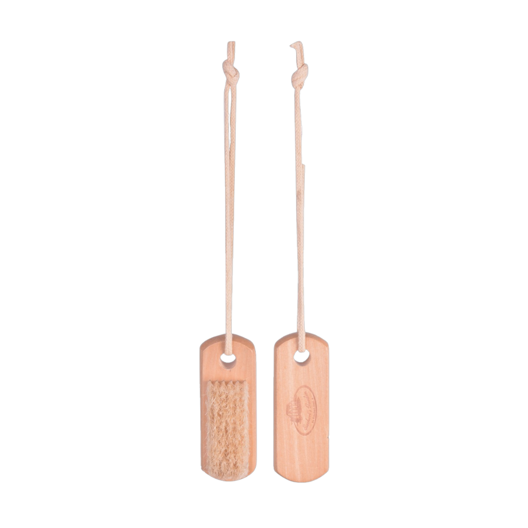 Nail Brush on Rope - - TORA Gardens