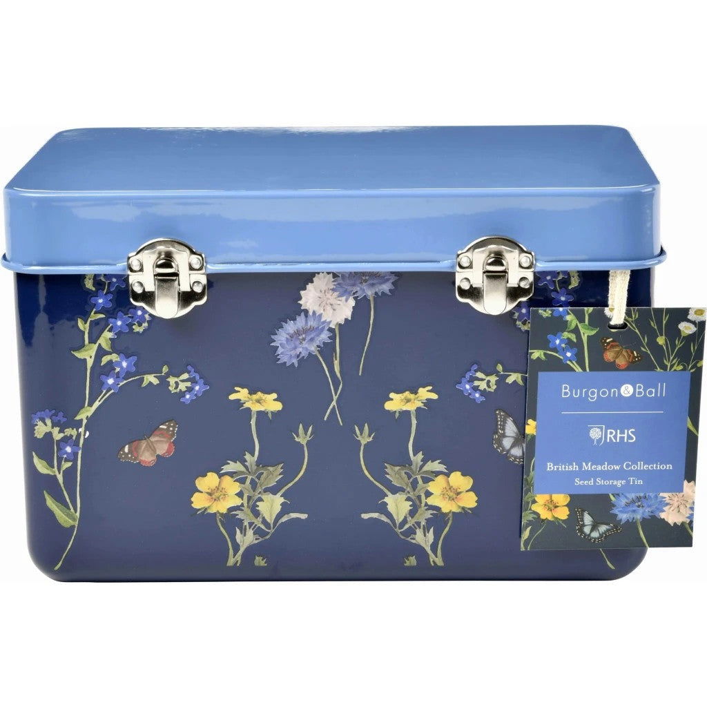 Seed Packet Storage Tin - British Meadow - TORA Gardens