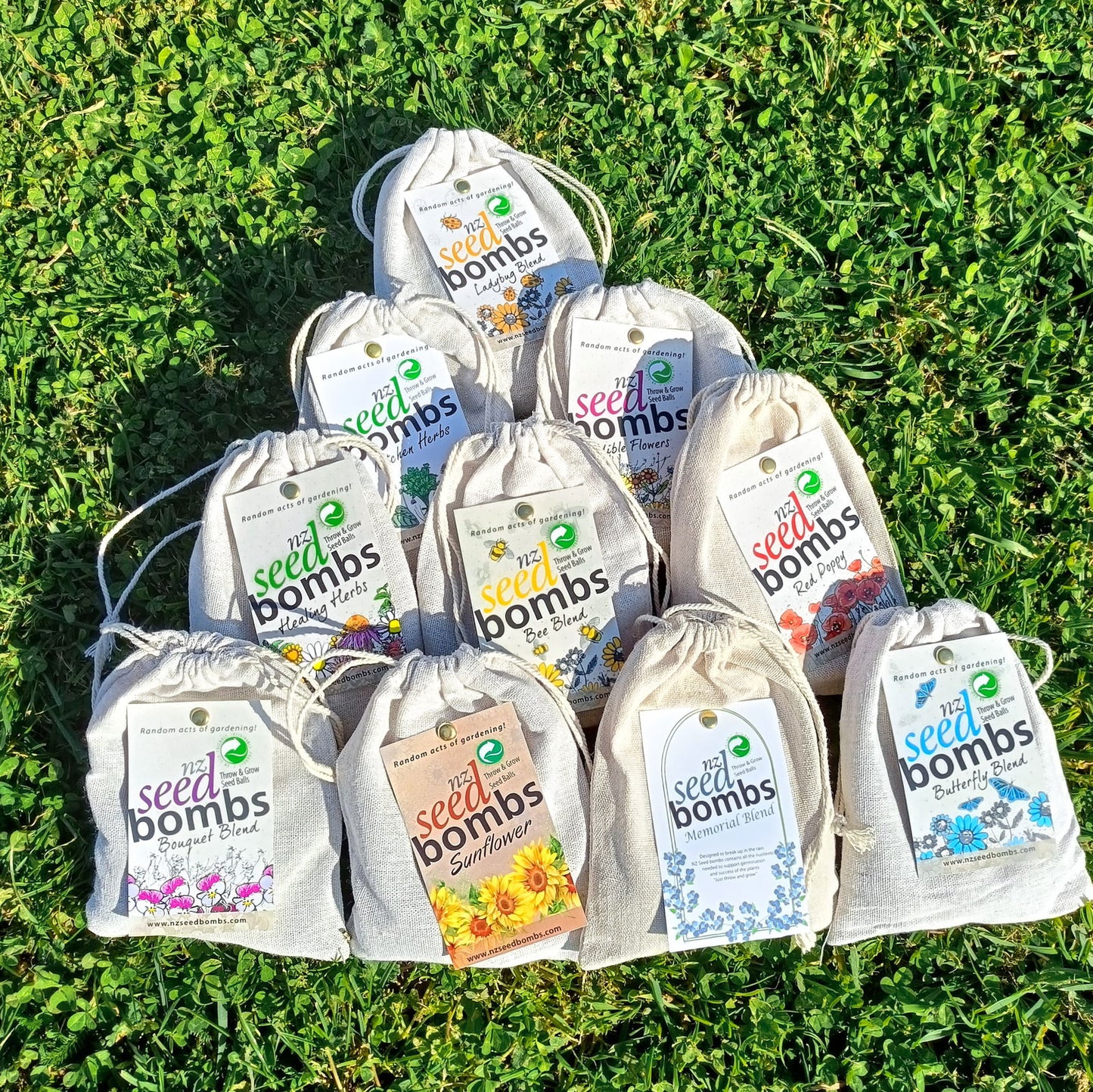 🌟 Ultimate Seed Bomb Bundle - 10 Blend Bundle 🌟 - - TORA Gardens