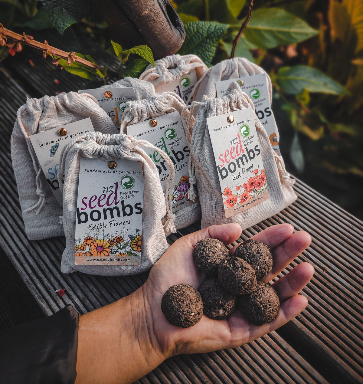 NZ Seed Bombs -  - TORA Gardens 