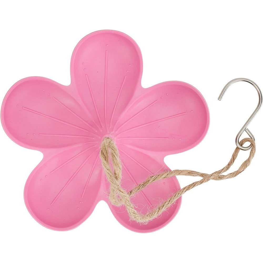Bamboo Bird Feeder - Pink -  - TORA Gardens 
