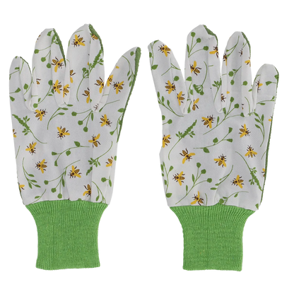 Bee Print Garden Gloves - TORA Gardens 