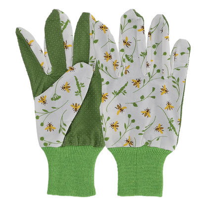 Bee Print Garden Gloves - TORA Gardens 