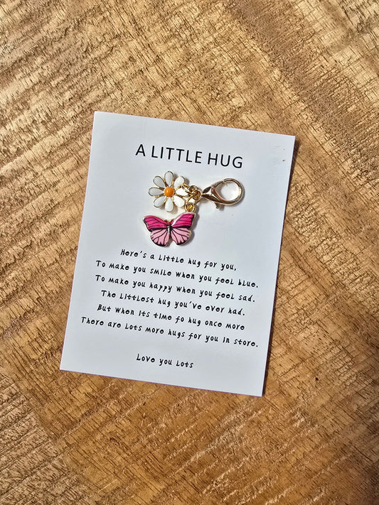 Butterfly Hug Token Clip - TORA Gardens 