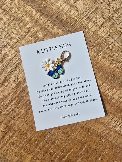 Butterfly Hug Token Clip - TORA Gardens 