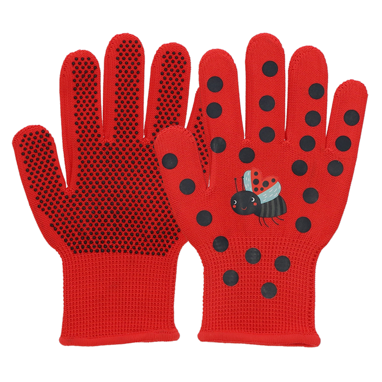 Childrens Ladybug Gardening Gloves - TORA Gardens 