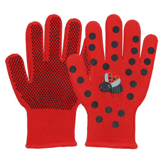 Childrens Ladybug Gardening Gloves - TORA Gardens 