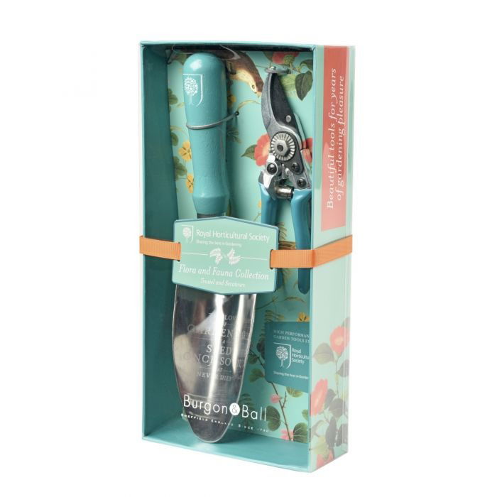 Flora and Fauna Trowel and Secateurs Gift Set -  - TORA Gardens 