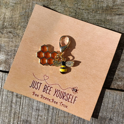 Just Bee Yourself Clip Charm -  - TORA Gardens 