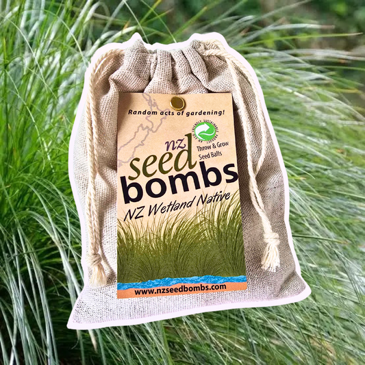 NZ Seed Bomb - Wetland Native - TORA Gardens 