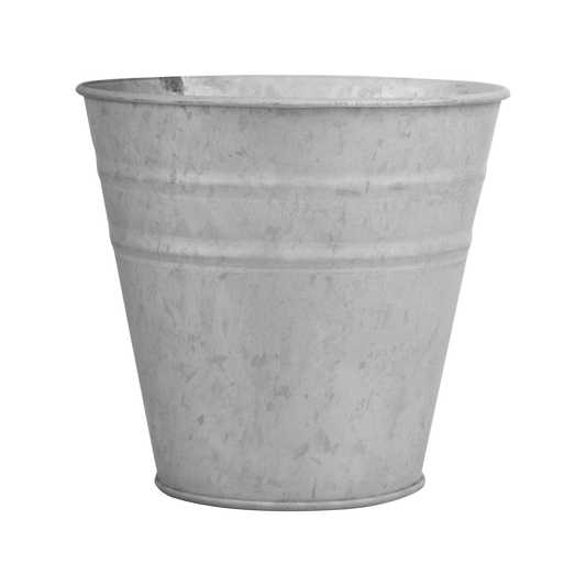 Old Zinc Flower Pot 12cm -  - TORA Gardens 