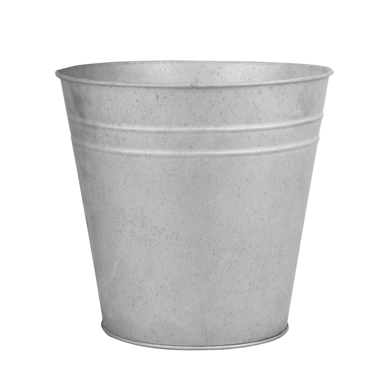 Old Zinc Flower Pot 25cm -  - TORA Gardens 