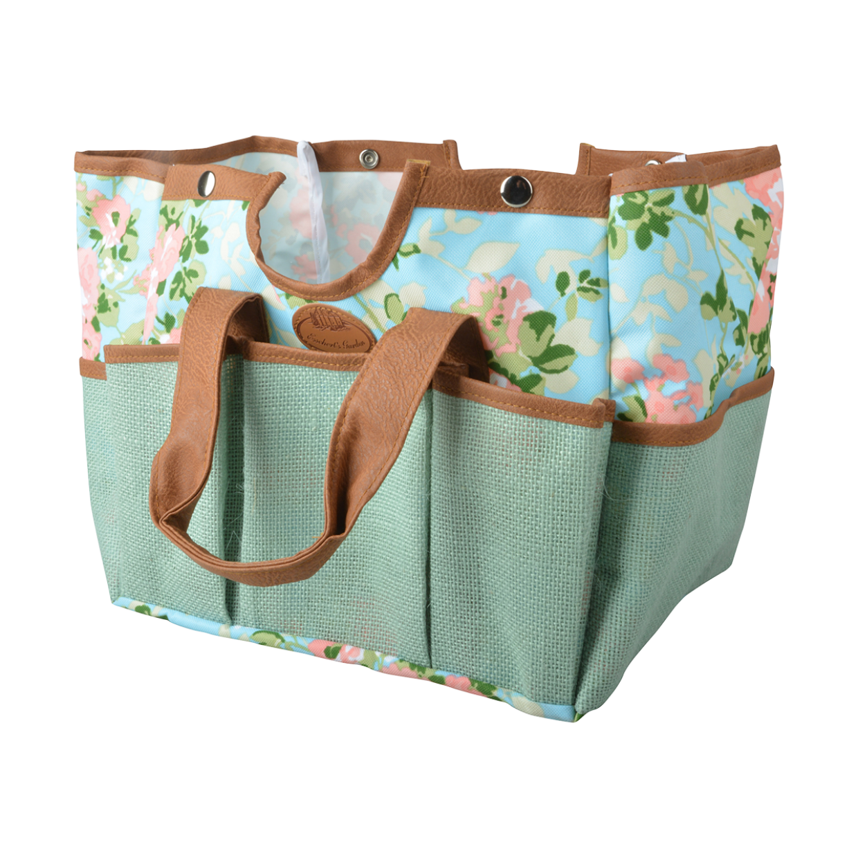 Rose Print Garden Tool Stool -  - TORA Gardens 
