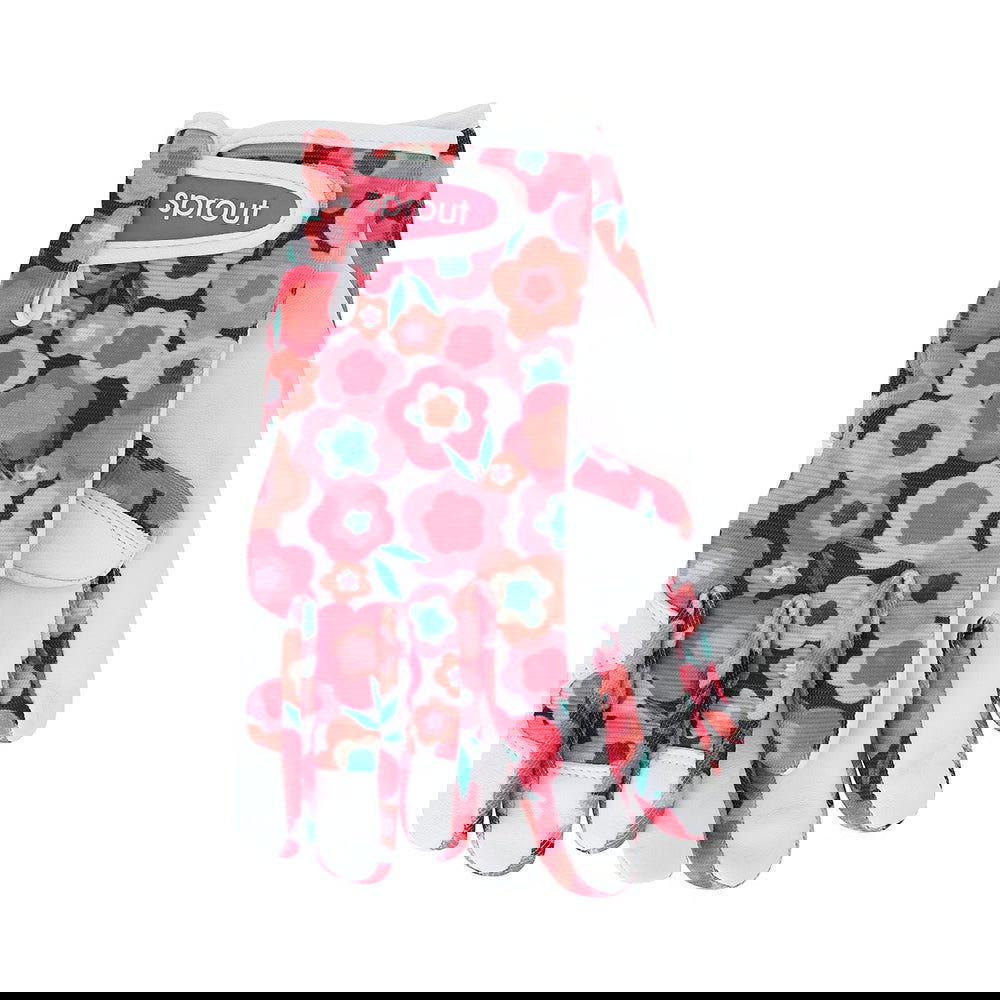 SPROUT Goat Skin Gloves Midnight Blooms -  - TORA Gardens 