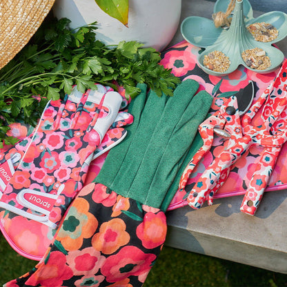 SPROUT Goat Skin Gloves Midnight Blooms -  - TORA Gardens 