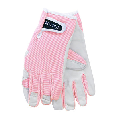 SPROUT Goatskin Gloves  Crystal Pink -  - TORA Gardens 