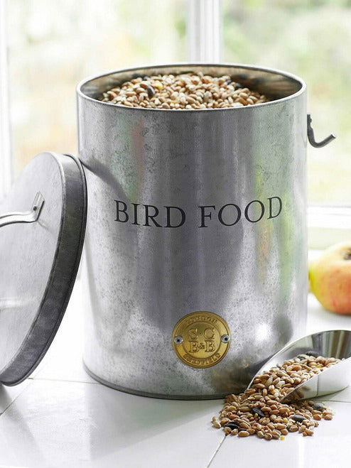 Sophie Conran - Galvanized Bird Food Tin -  - TORA Gardens 