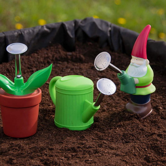 Squeeze Sprinkler Gardening Gnome -  - TORA Gardens 