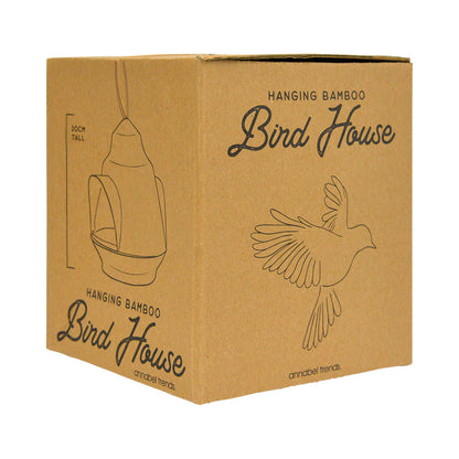 Annabel Trends Bamboo Bird House Green box