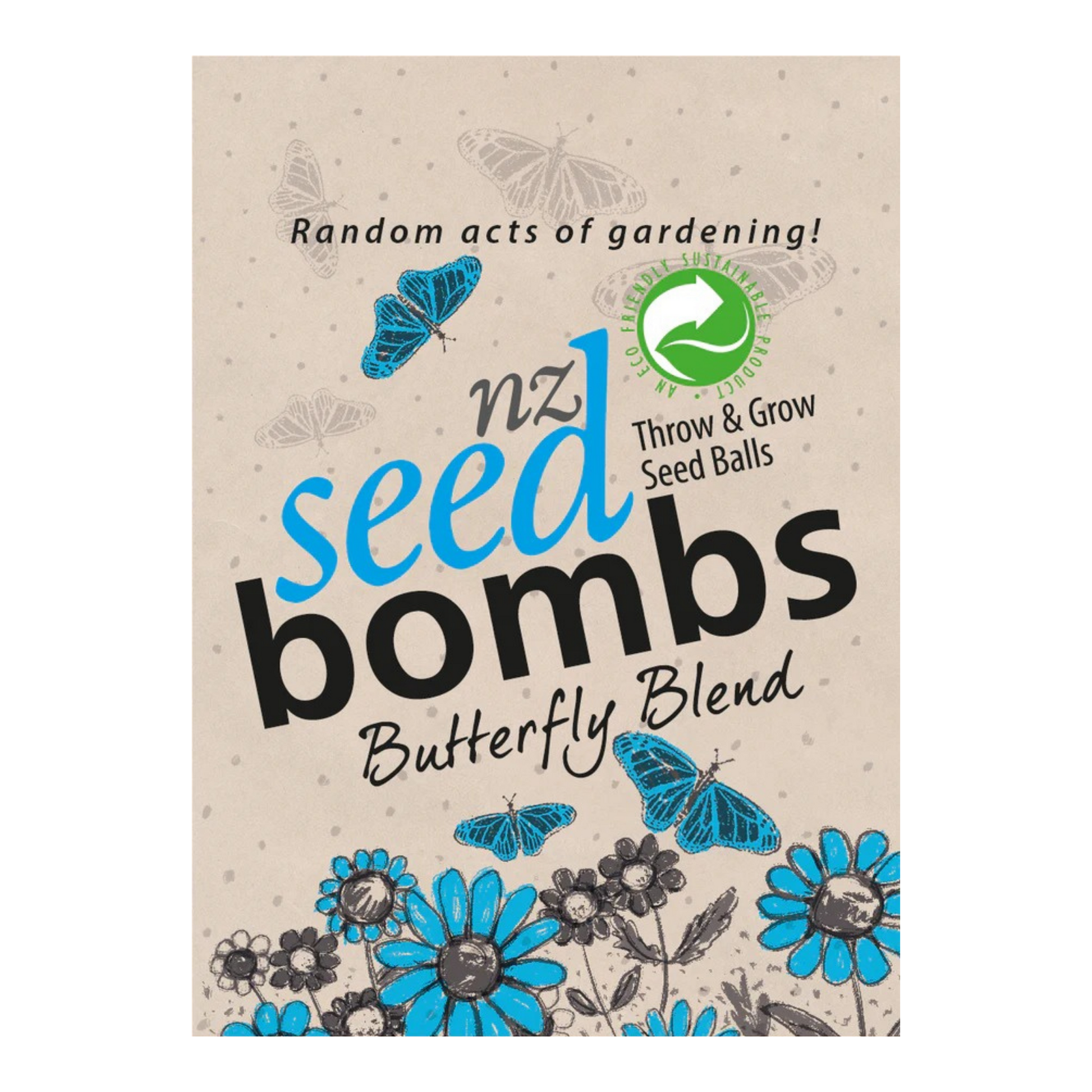 NZ Seed Bomb - Butterfly Blend TORA Gardens