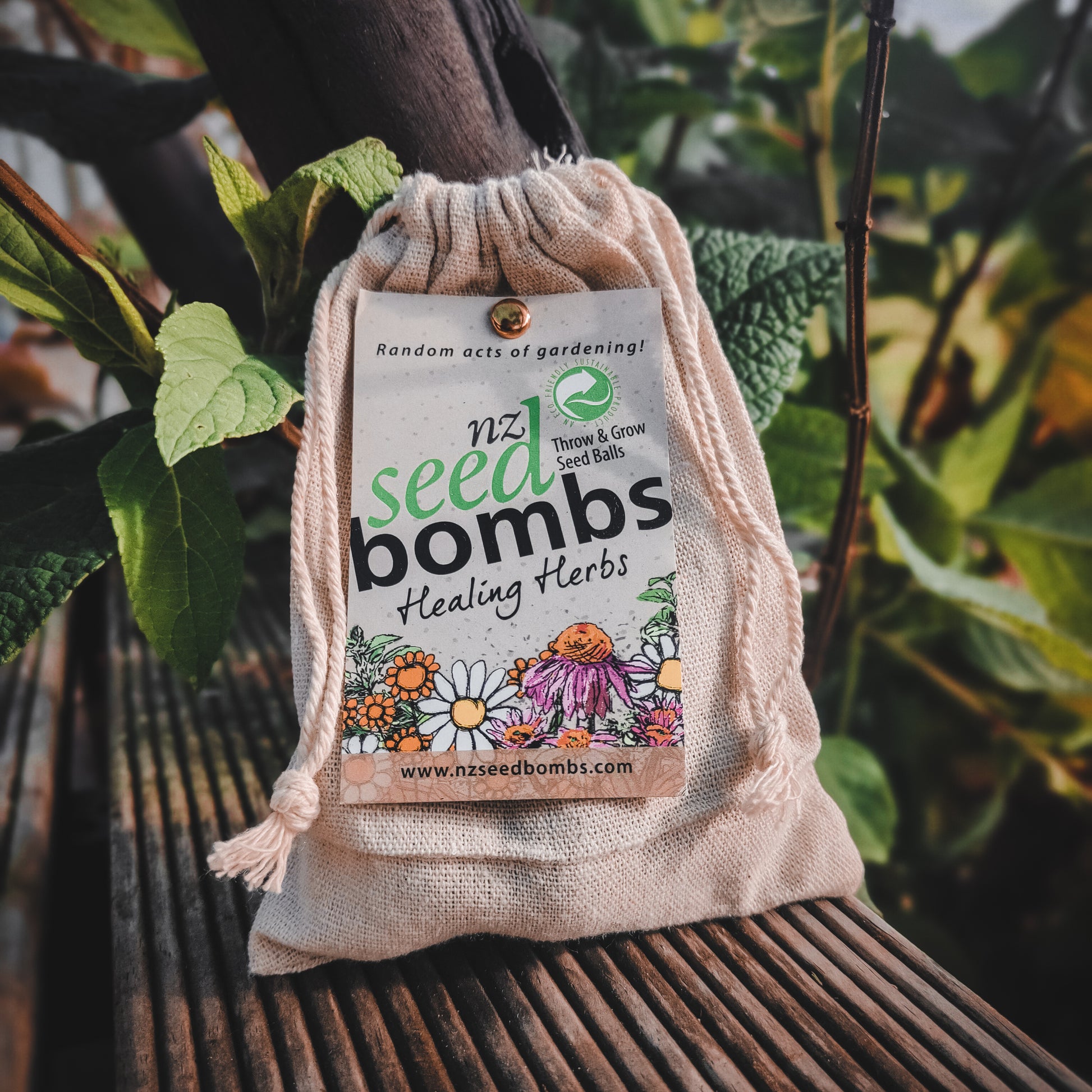 NZ Seed Bomb - Healing Herbs TORA Gardens